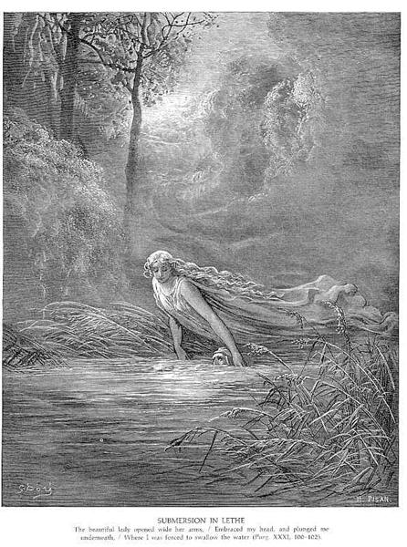Submersão no Lete - Gustave Doré