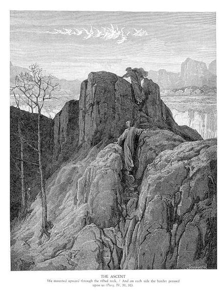 A Subida - Gustave Doré