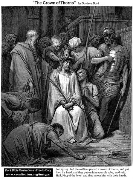 The Crown Of Thorns - Gustave Doré