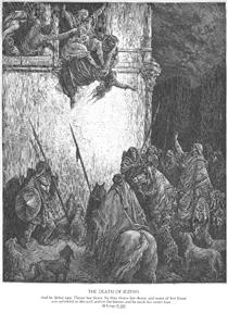 A Morte de Jezebel - Gustave Doré