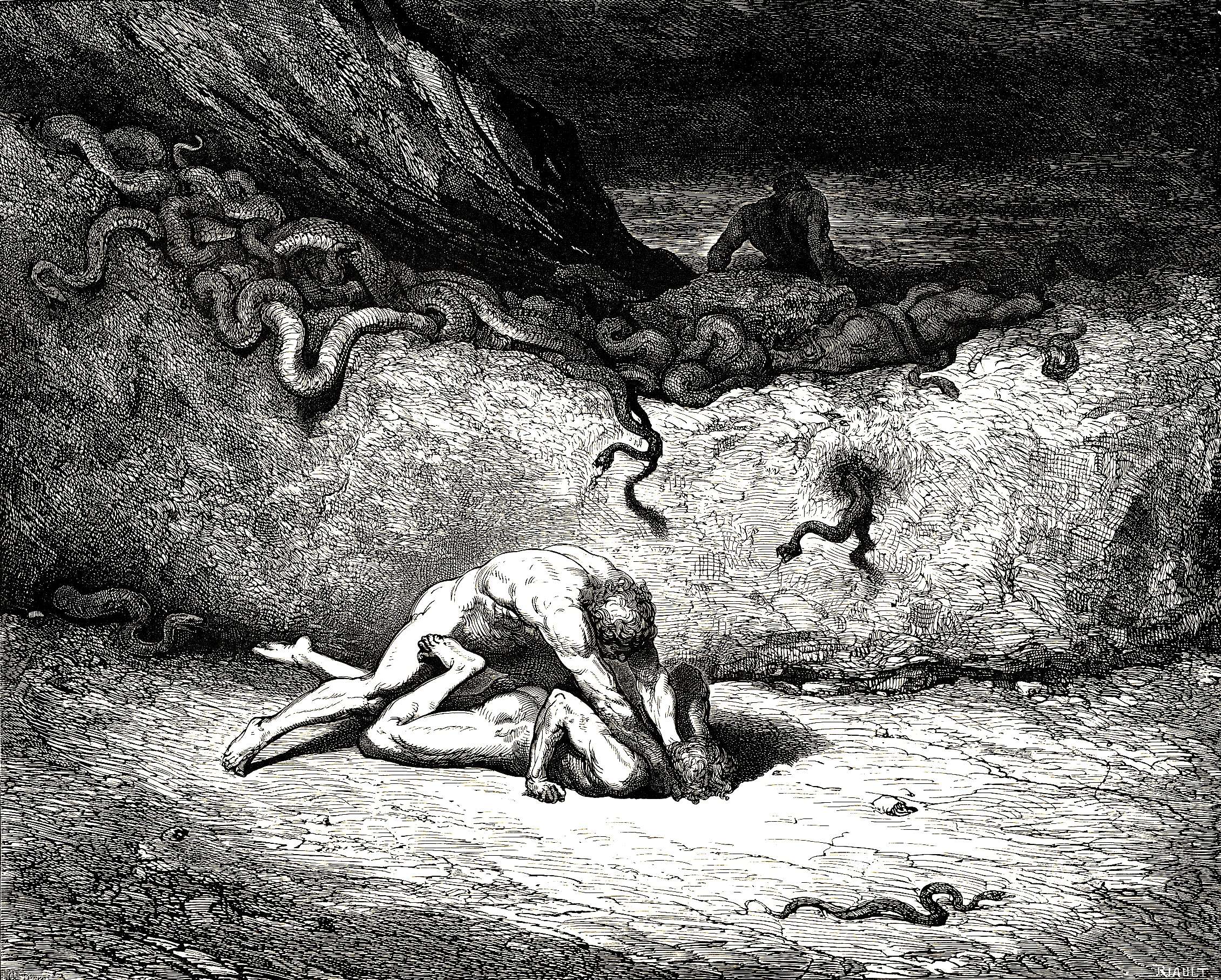 The Inferno Canto 30 Gustave Dore WikiArt Org   The Inferno Canto 30 