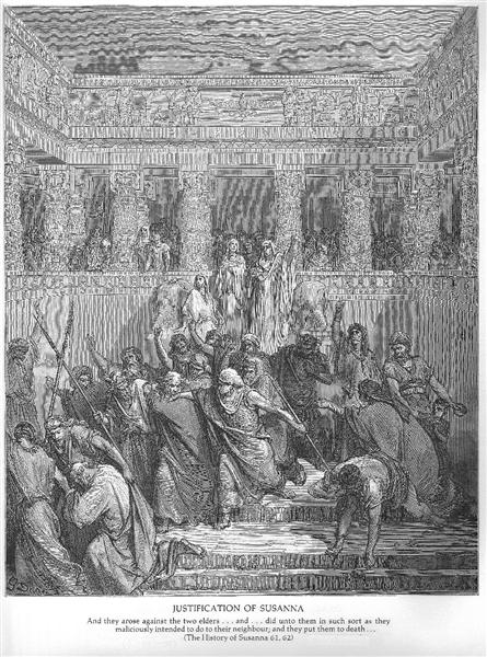 The Justification of Susanna - Gustave Doré