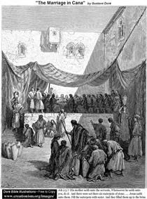 O Casamento em Caná - Gustave Doré