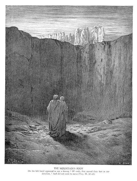 The Mountain's Foot - Gustave Dore