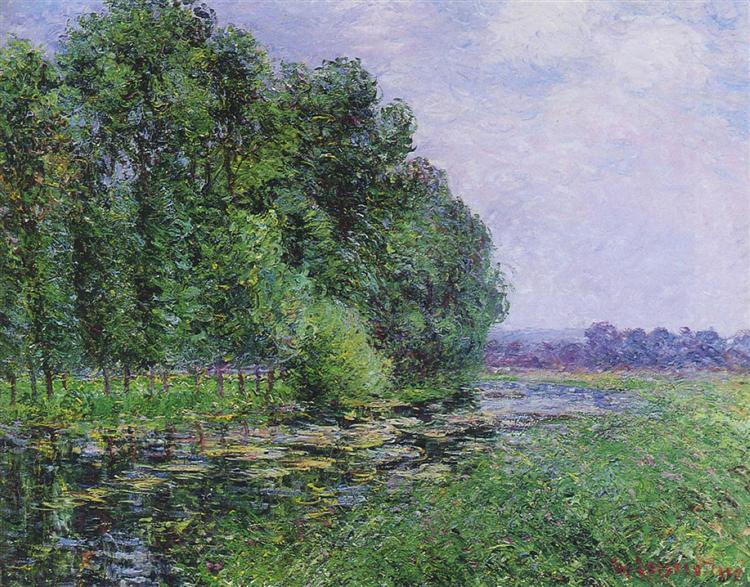 By the Eure River in Summer, 1902 - Гюстав Луазо