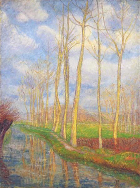 Poplars - Gustave Loiseau