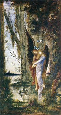 Evening and Sorrow - Gustave Moreau