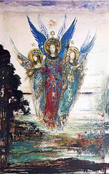 Voices of Evening, c.1885 - Gustave Moreau
