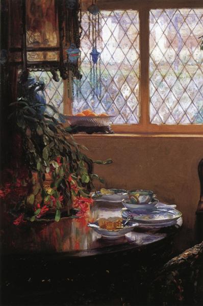 From the Dining Room Window, 1910 - Guy Rose