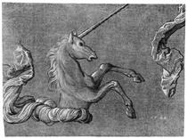 A study of Unicorn - Hans Baldung