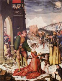 Beheading of St. Dorothea - Ганс Бальдунг