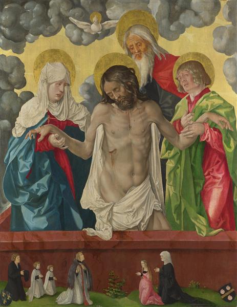 The Trinity and Mystic Pietà, 1512 - 汉斯·巴尔东·格里恩