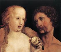 Adam and Eve - Hans Holbein el Joven