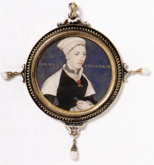 Portrait of Jane Pemberton, c.1540 - Ганс Гольбайн молодший