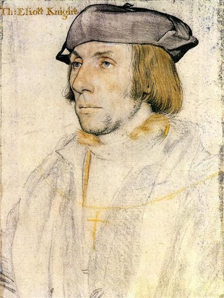 Sir Thomas Eliot, c.1532 - Ганс Гольбейн Младший