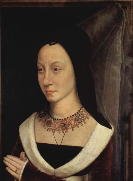 Portrait of Maria Maddalena Portinari, c.1470 - c.1472 - 漢斯·梅姆林