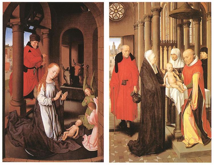 Wings of a Triptych, c.1470 - Hans Memling