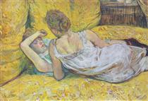 Abandonment (The pair) - Henri de Toulouse-Lautrec