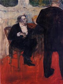 The Violinist Dancia - Henri de Toulouse-Lautrec