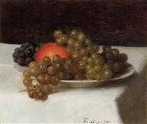 Apples and Grapes - Анри Фантен-Латур