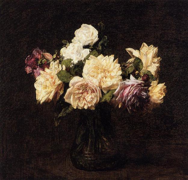 Roses, 1894 - Анрі Фантен-Латур