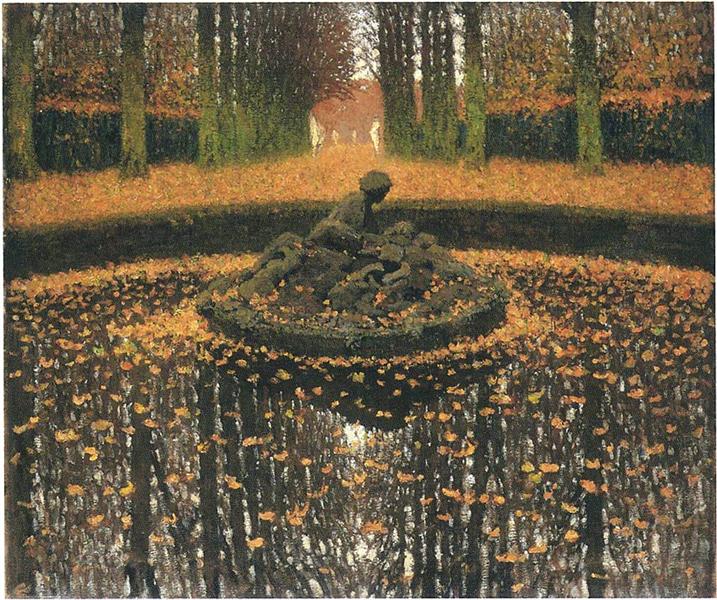 Fountain of the Versailles Queen, 1920 - Анрі Мартен