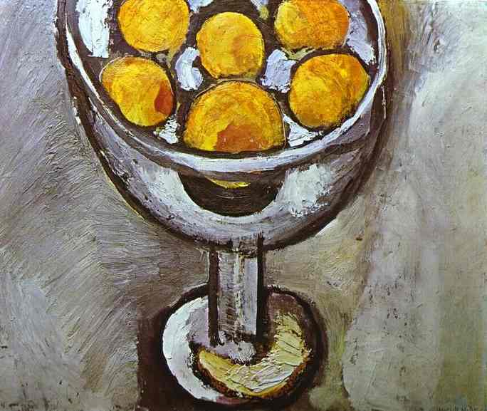 A vase with Oranges, 1916 - Анри Матисс
