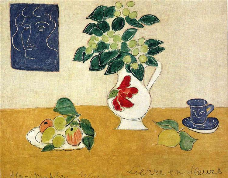 Плющ у квітах, 1941 - Анрі Матісс