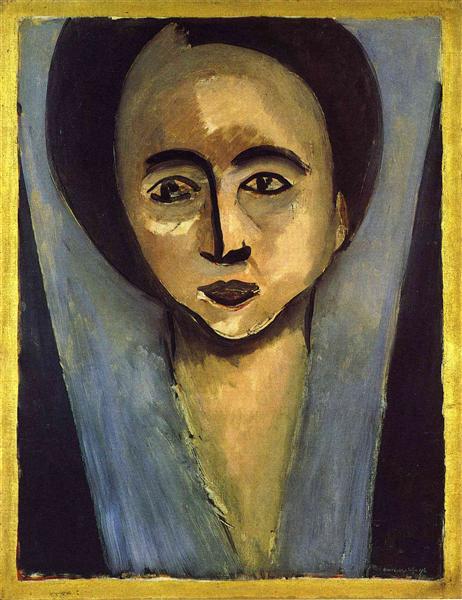 Portrait of Sarah Stein, 1916 - 馬蒂斯
