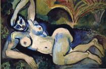 The Blue Nude (Souvenir of Biskra) - Henri Matisse