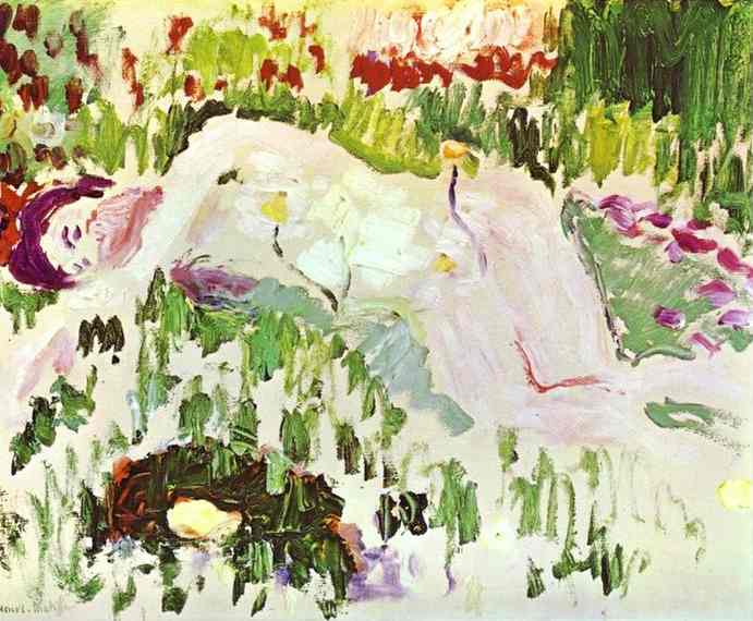 The Lying Nude, 1906 - 馬蒂斯