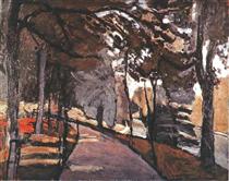 The path in the Bois de Boulogne - Henri Matisse