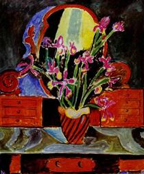 Vase of Irises - 馬蒂斯