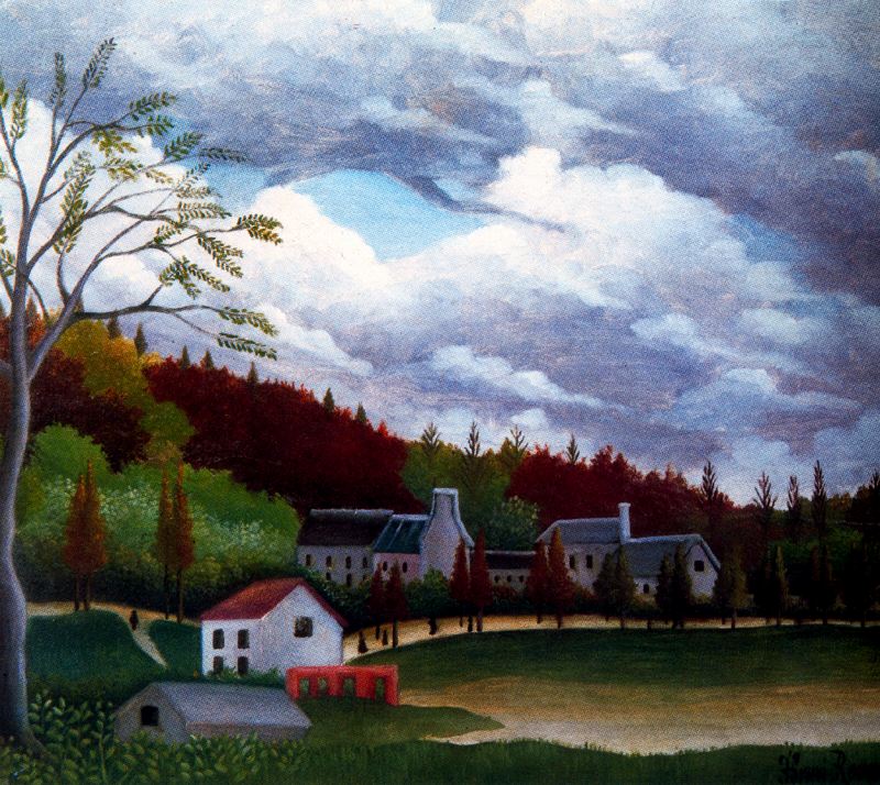 The Bievre at Gentilly, 1895 - Henri Rousseau - WikiArt.org