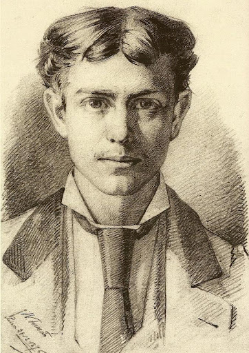 Self portrait, 1876 - Henrique Pousão