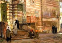 A Mosque in Cairo - Henry Ossawa Tanner