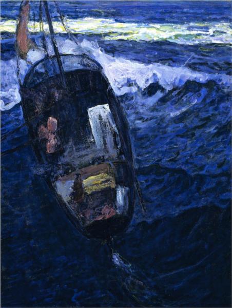 Fishermen at Sea, 1914 - Генри Оссава Таннер