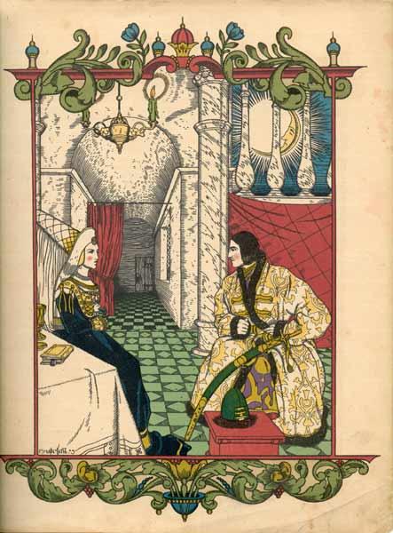 Ілюстрація до книги "Дерев'яний орел", 1909 - Георгій Нарбут