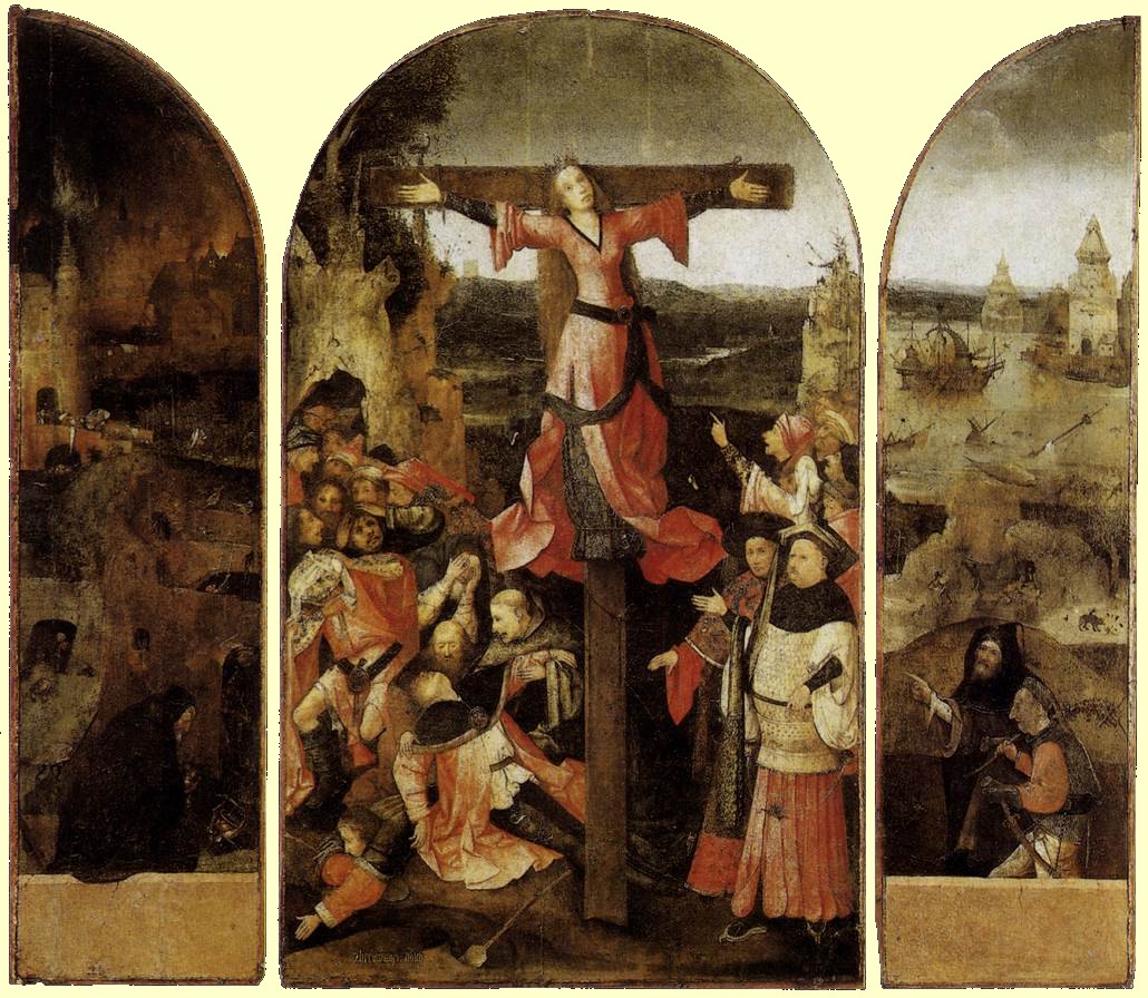 St. Liberata Triptych, 1500 1504 Hieronymus Bosch