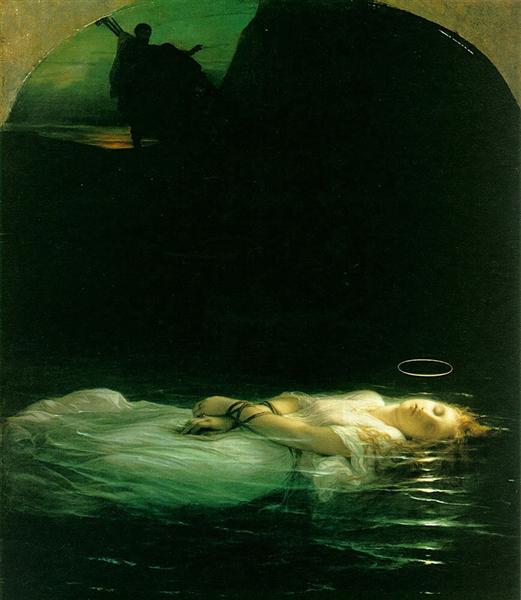 La Jeune Martyre, 1853 - Paul Delaroche