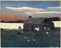 Cabin In The Cotton III - Horace Pippin