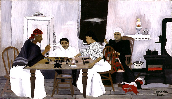 Domino Players, 1943 - Horace Pippin