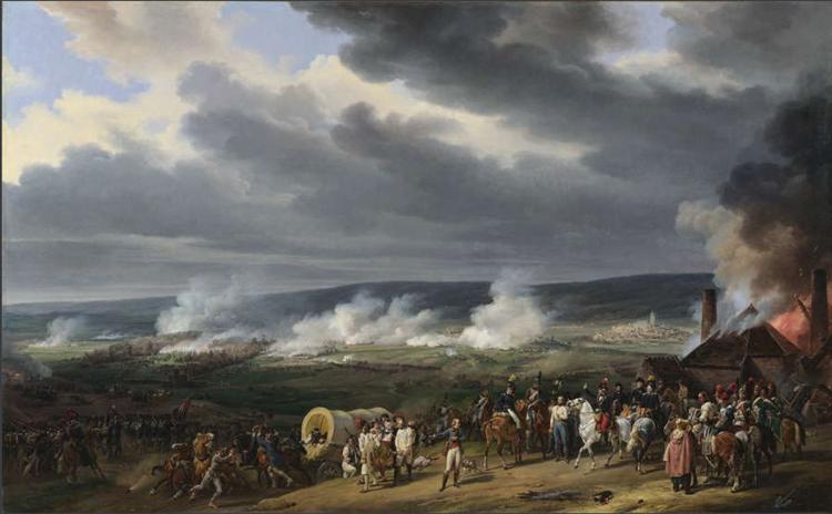 The Battle of Jemappes, French Revolutionary Wars, 6 November 1792, 1821 - Орас Верне