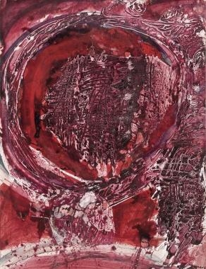 Red composition, 1961 - Хория Дамиан