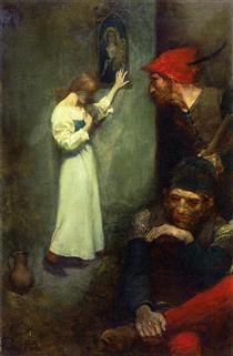 Guarded by Rough English Soldiers - Howard Pyle