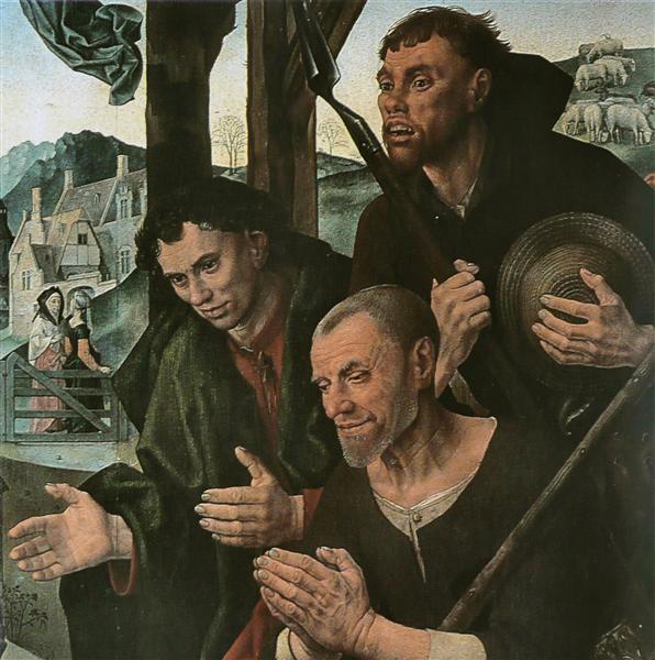 Portinari Triptych (detail), c.1475 - 雨果‧凡‧德‧古斯