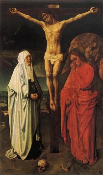 The Crucifixion - Хуго ван дер Гус