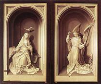 The Portinari Triptych (closed panels) - Hugo van der Goes