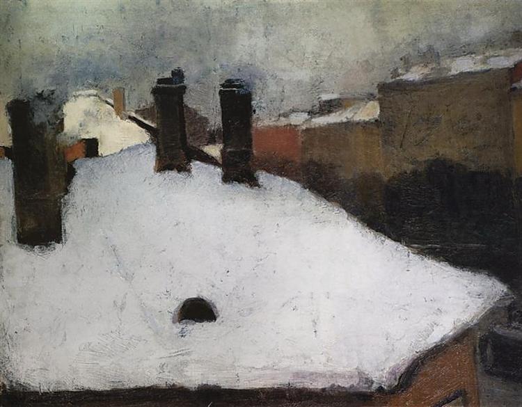 Roofs under the Snow, 1889 - Igor Grabar