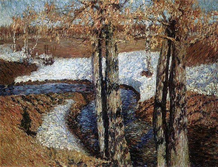 Spring Flow, 1904 - Igor Emmanuilowitsch Grabar